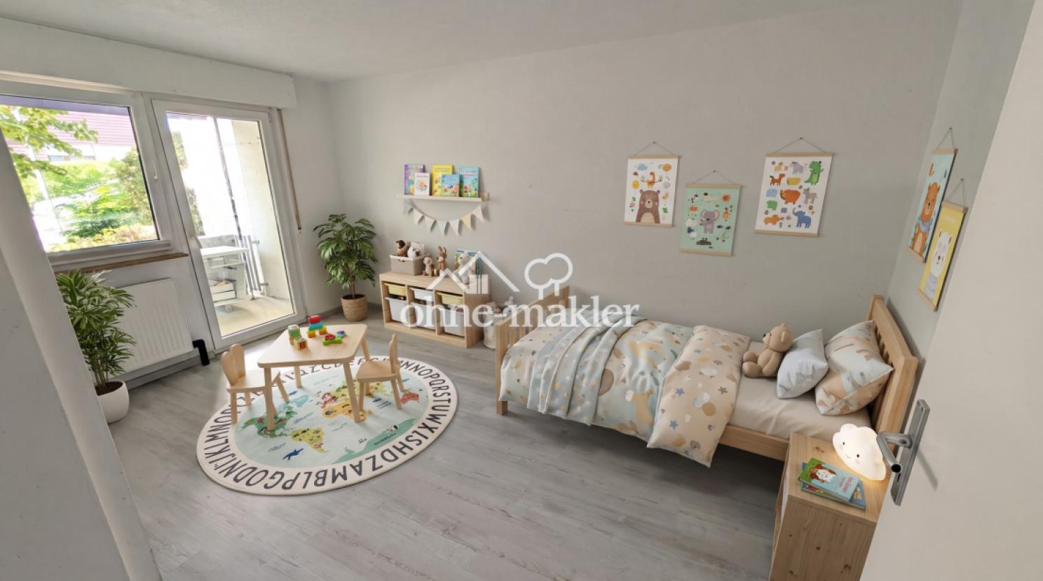Kinderzimmer beispielhaft