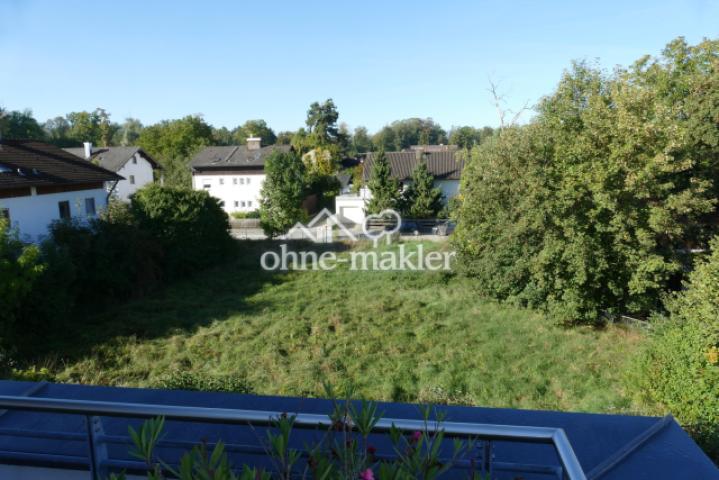 Blick vom Balkon