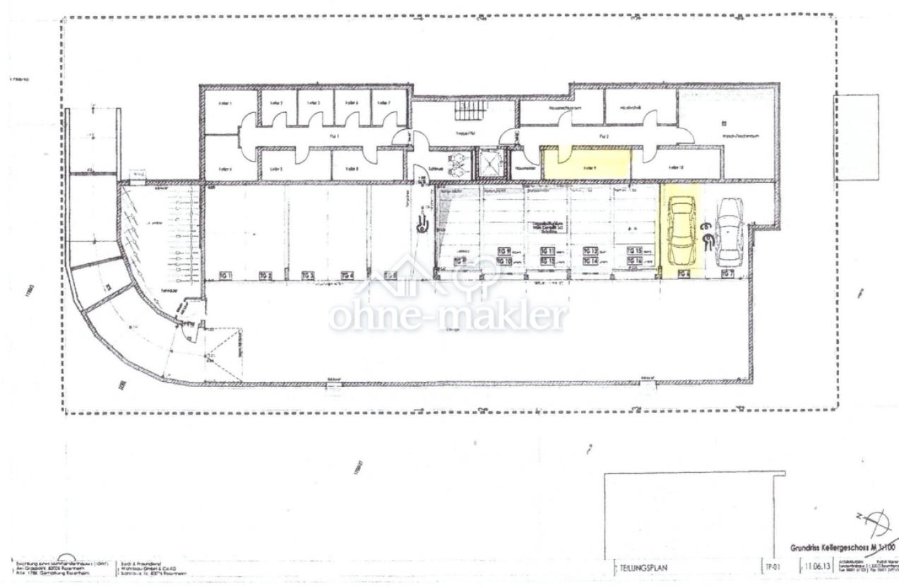 Grundriss Keller