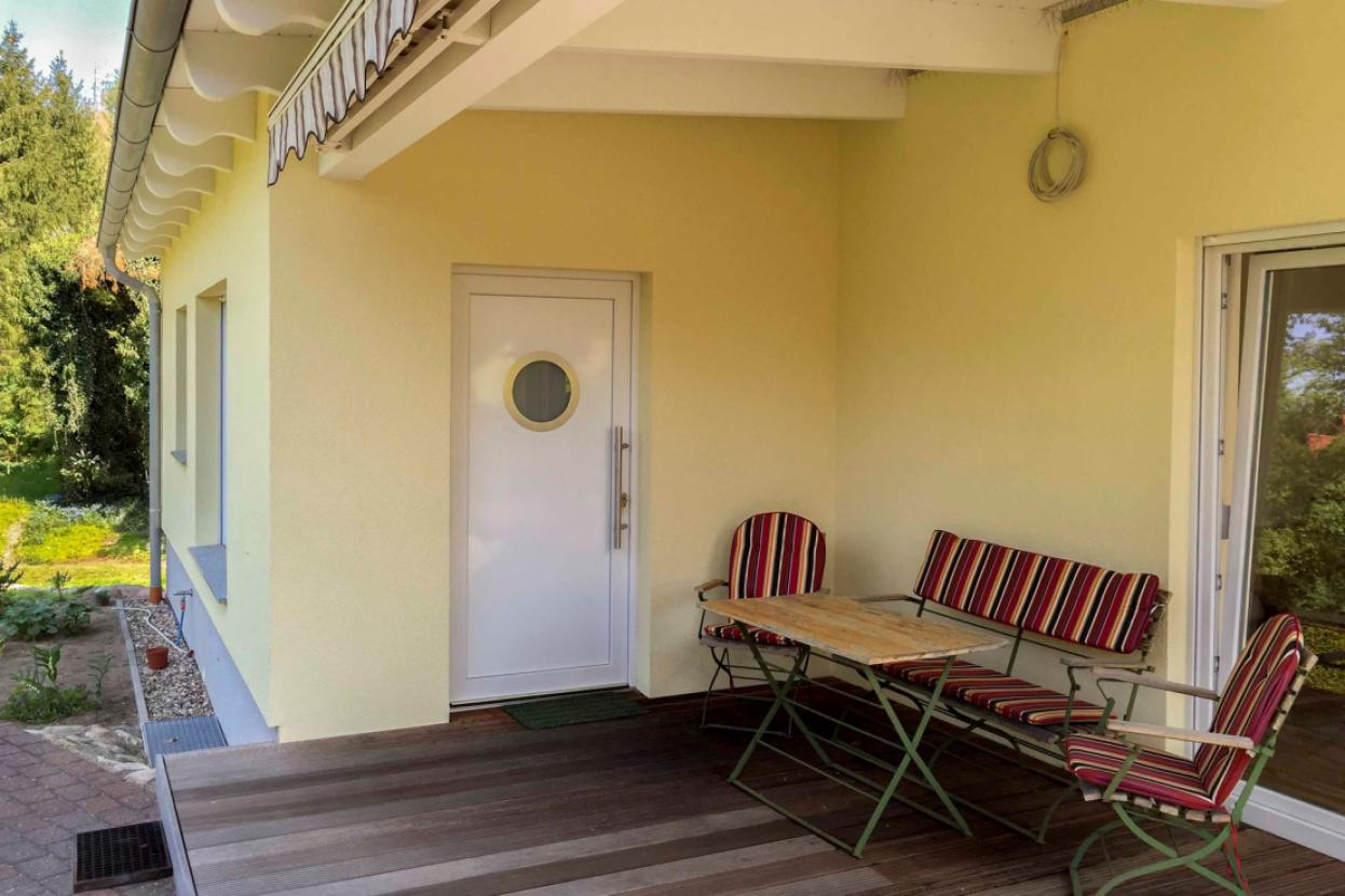 Hauseingang Terrasse