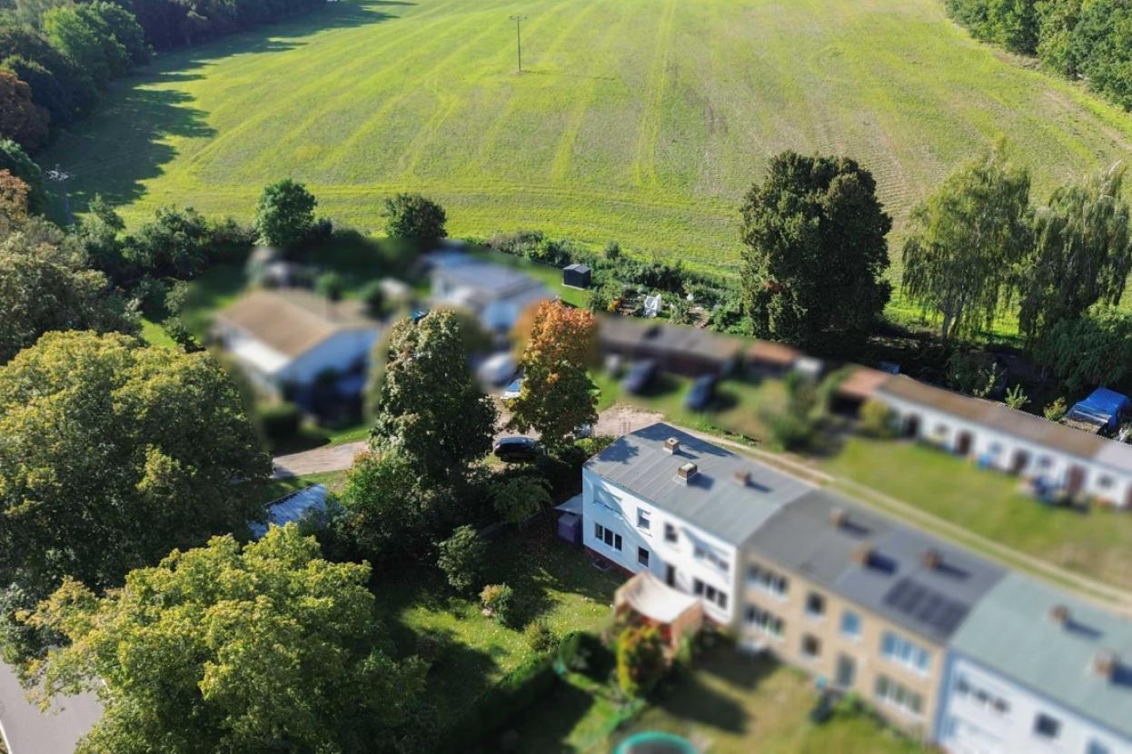 Luftansicht Straße