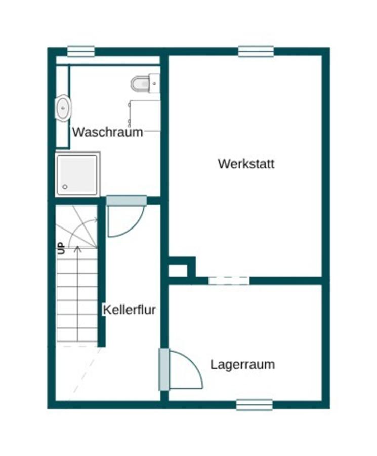 Grundriss Skizze 1.UG