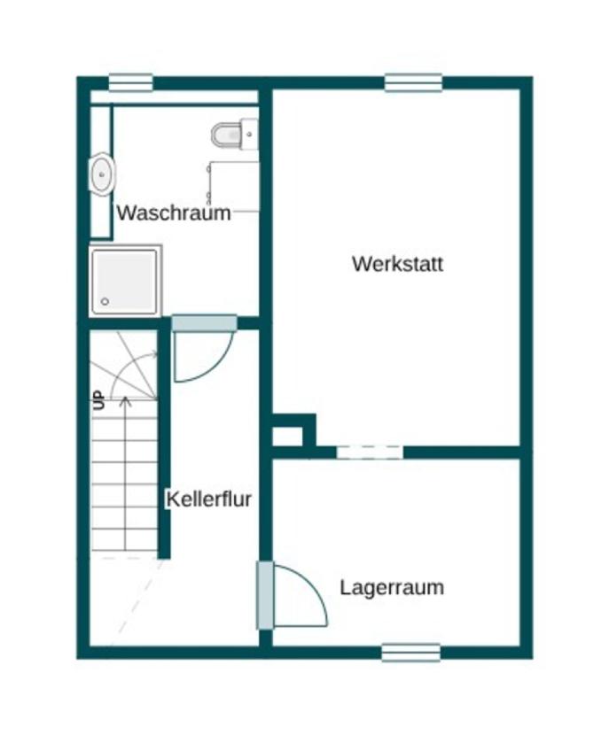 Grundriss Skizze 1.UG