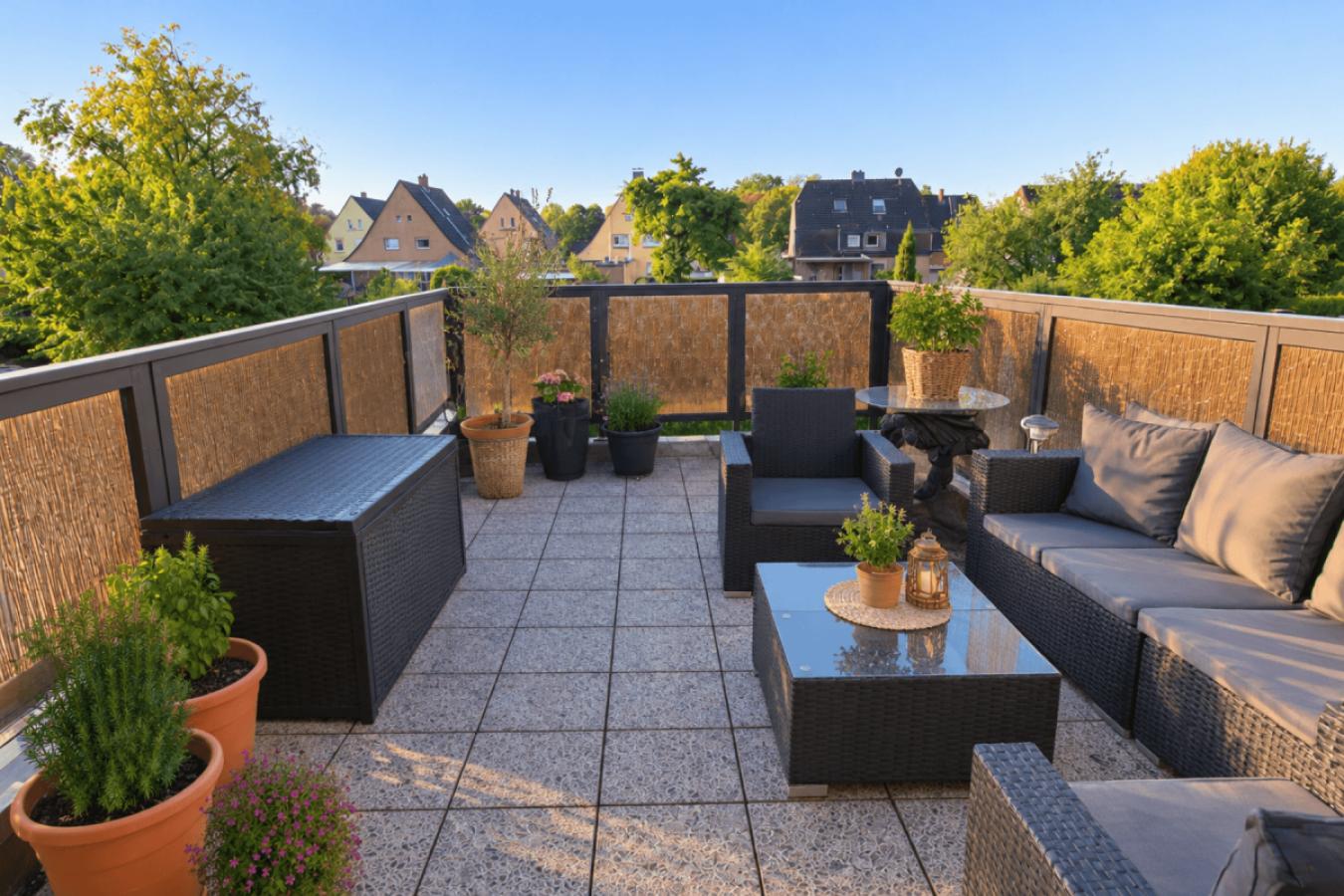 Dachterrasse