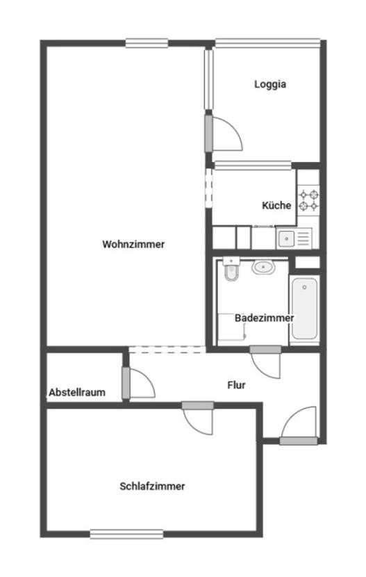 Grundriss Skizze