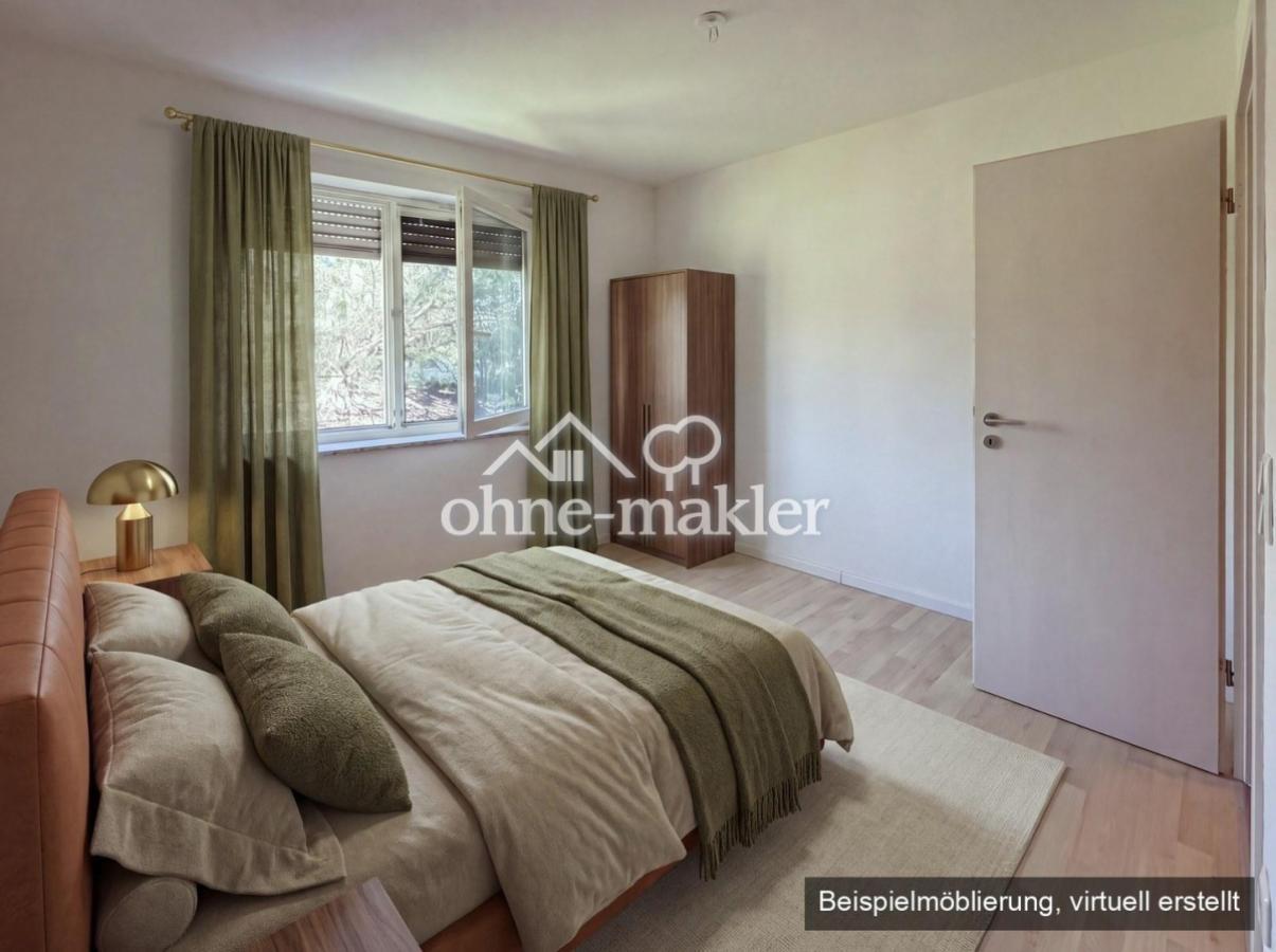 Schlafzimmer (KI-möbliert)
