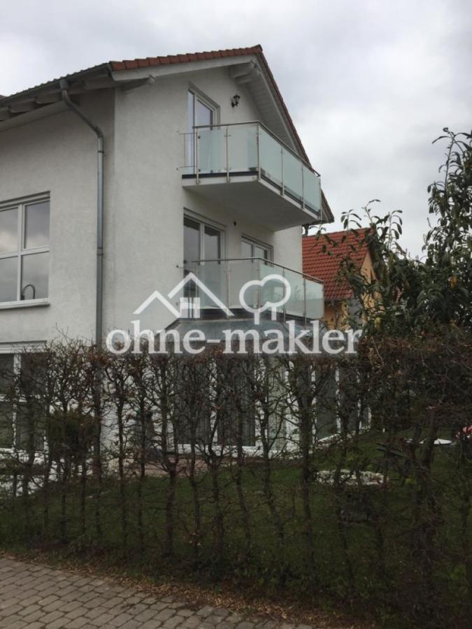Hausansicht Balkone Ostansicht