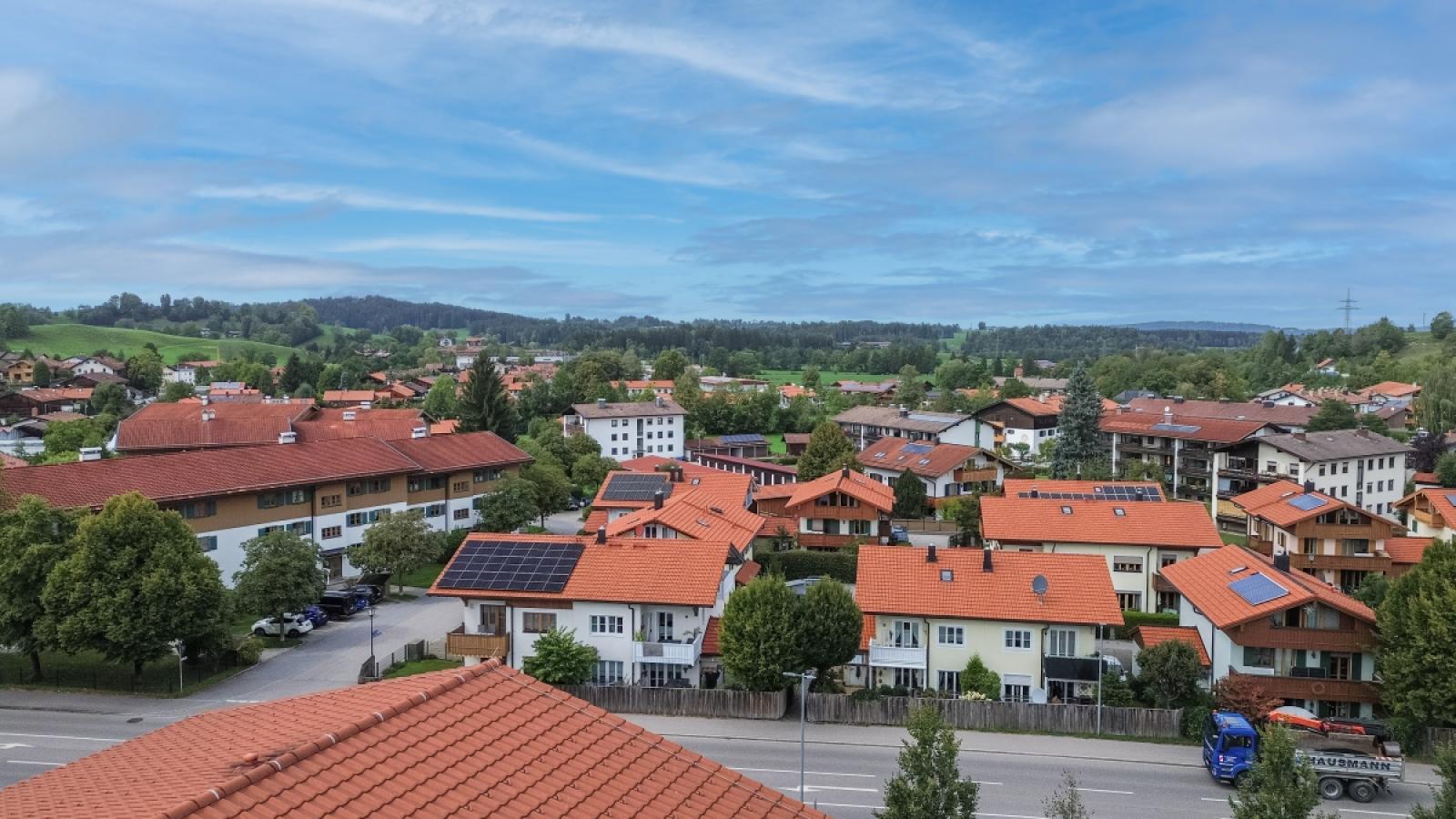 Ausblick aus dem Treppenhaus
