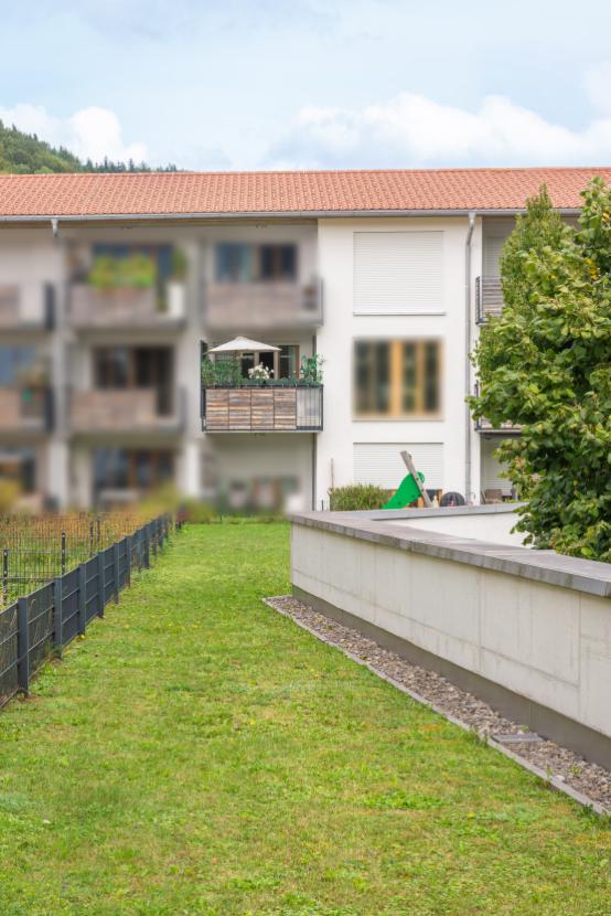 Blick auf Wohnung