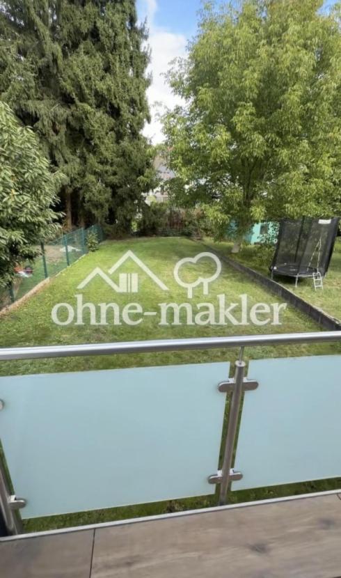 Gartenblick von Terrasse