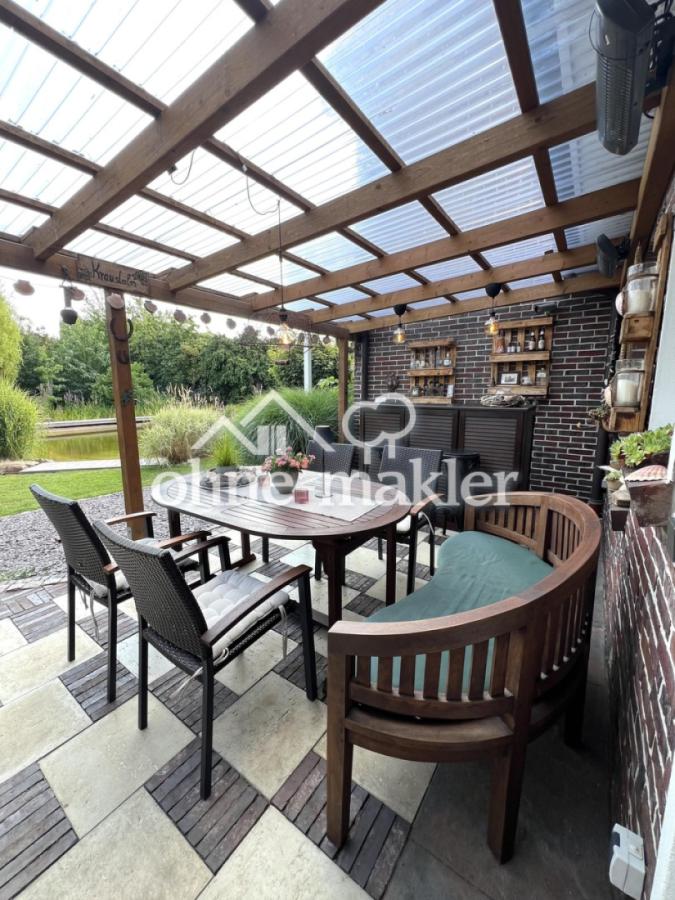 Terrasse mit Tresen