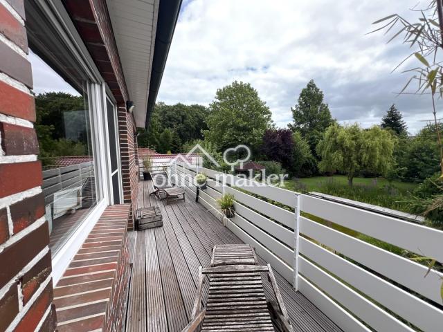 Balkon, Blick nach Osten