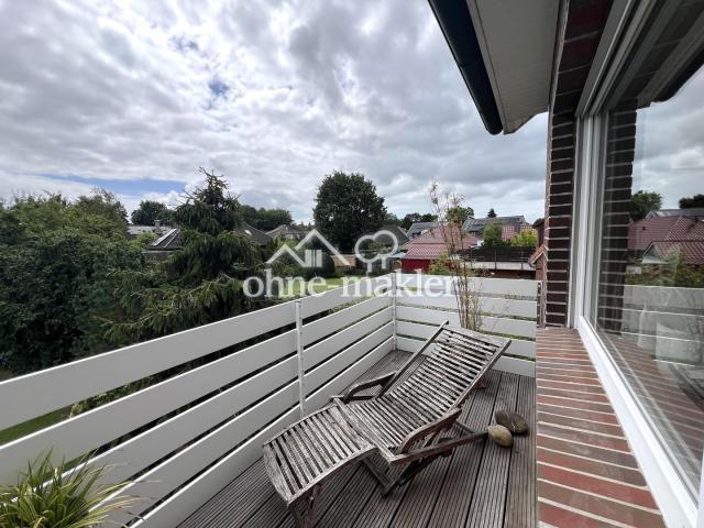 Balkon, Blick nach Westen