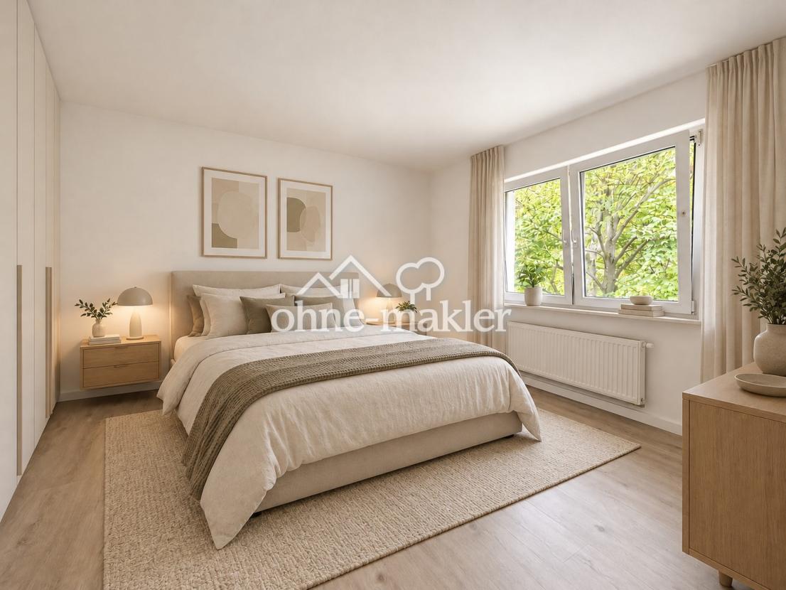 Schlafzimmer Visualisierung