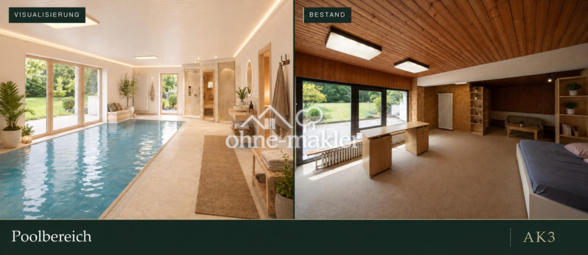 Raum oder Revitalisierung Pool