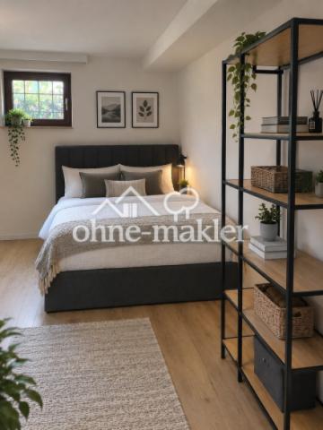 Wohn- und Schlafzimmer
