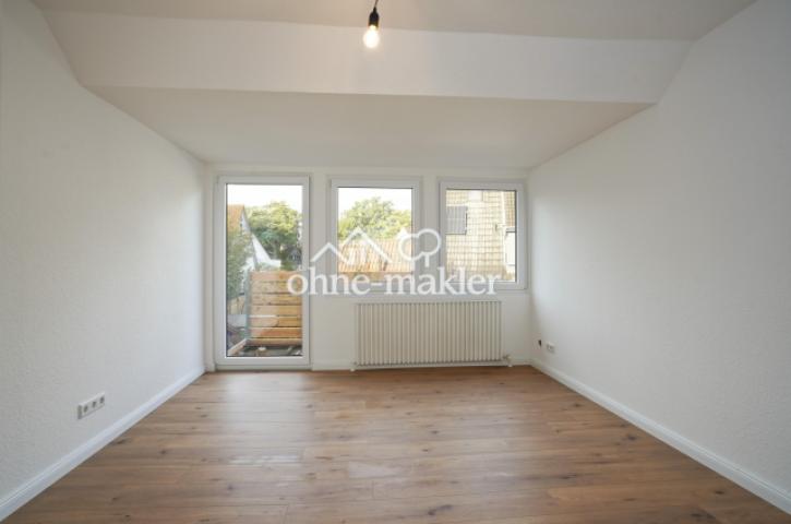 Schlafzimmer oben mit Balkon
