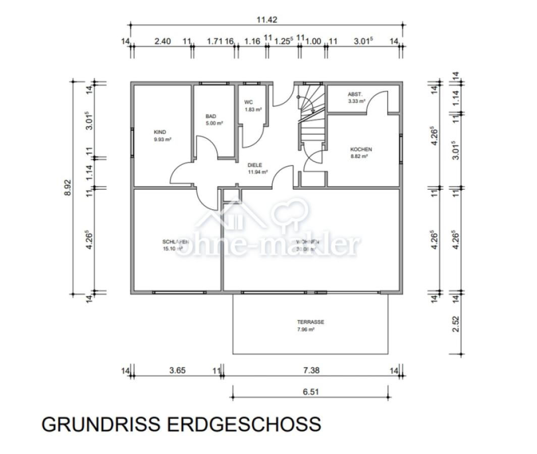 Grundriss Erdgeschoss