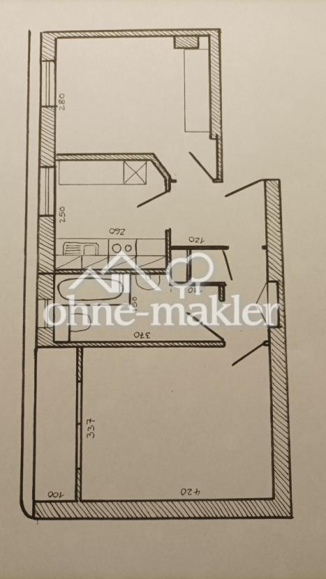 Skizze Grundriss