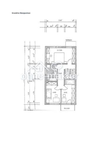 Grundriss Obergeschoss