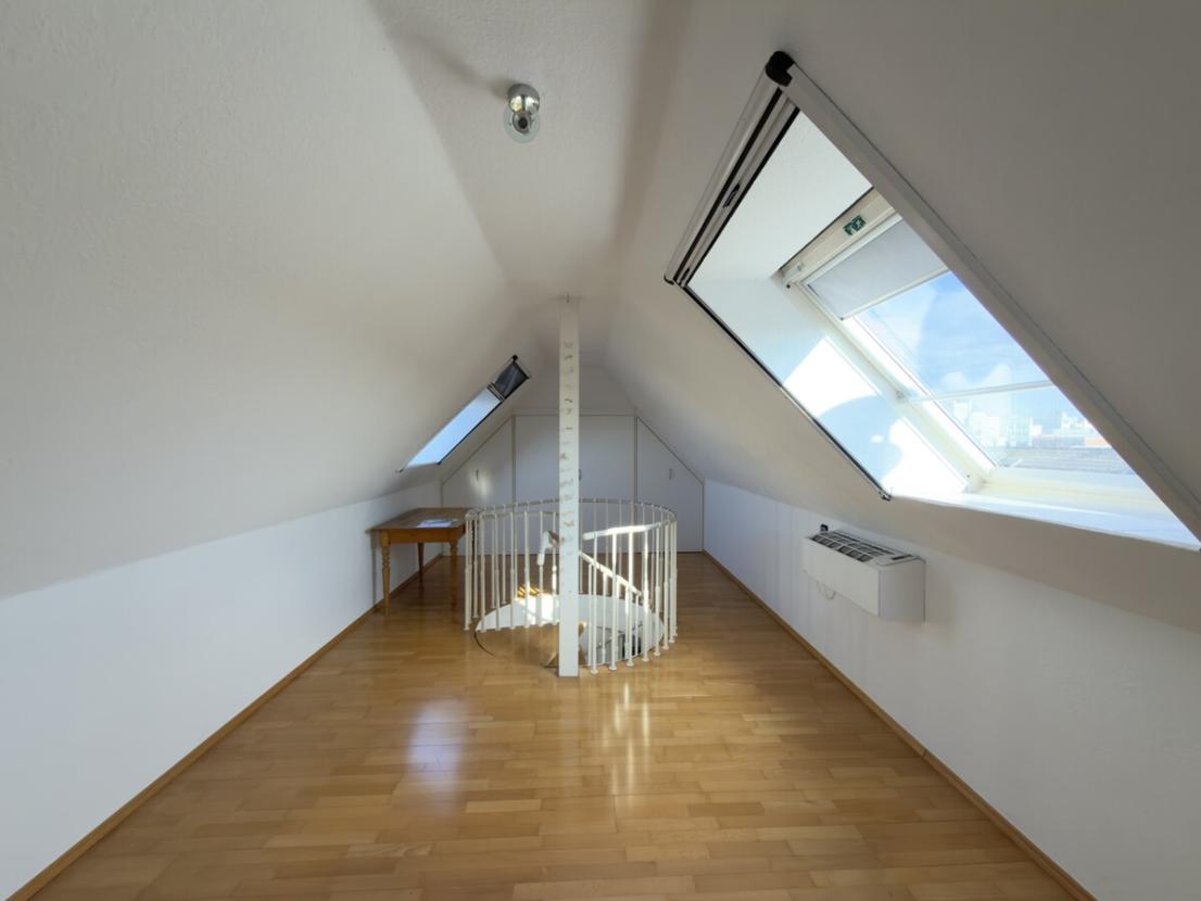 Schlafzimmeransicht im DG
