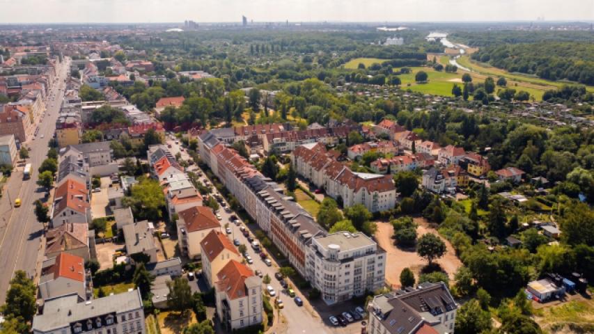 Immobilie in Leipzig / Möckern zu verkaufen_2-Raum_Luftbild
