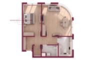 Immobilie in Leipzig / Möckern zu verkaufen_2-Raum_Grundriss