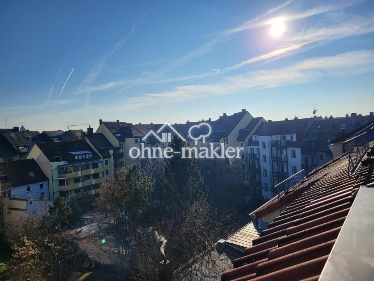 Blick von der Dachloggia aus