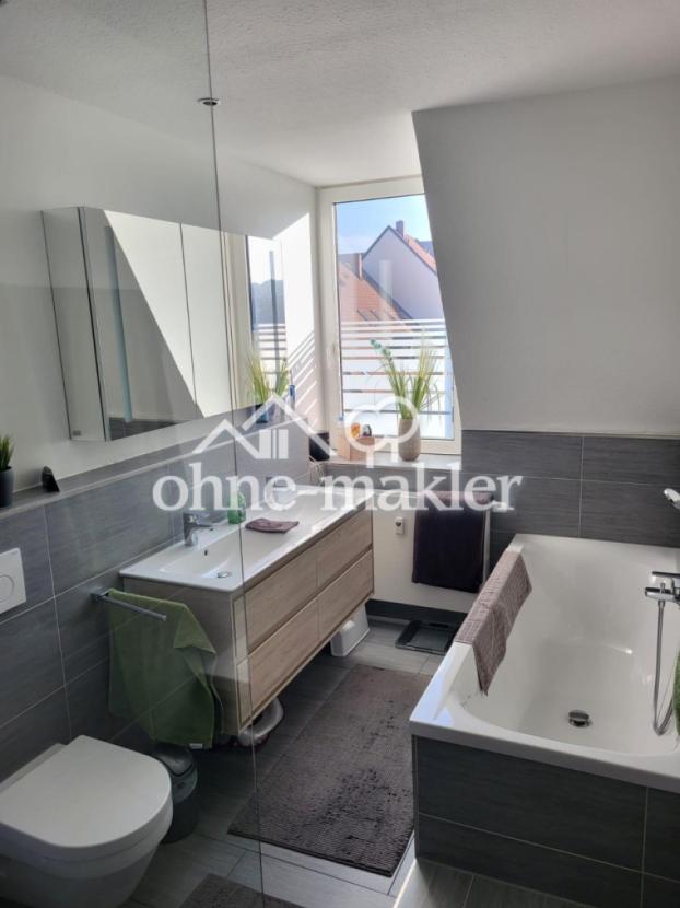 Blick in das Badezimmer