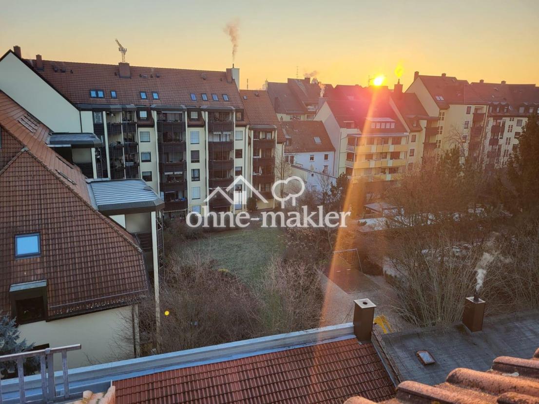 Blick von der Dachloggia