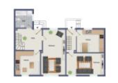 Grundriss EG (beide Wg)