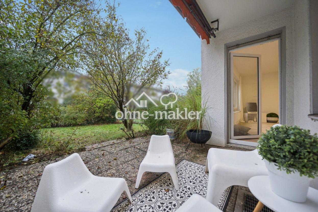 Terrasse und Garten