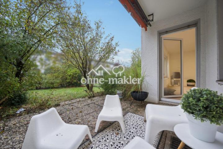 Terrasse und Garten