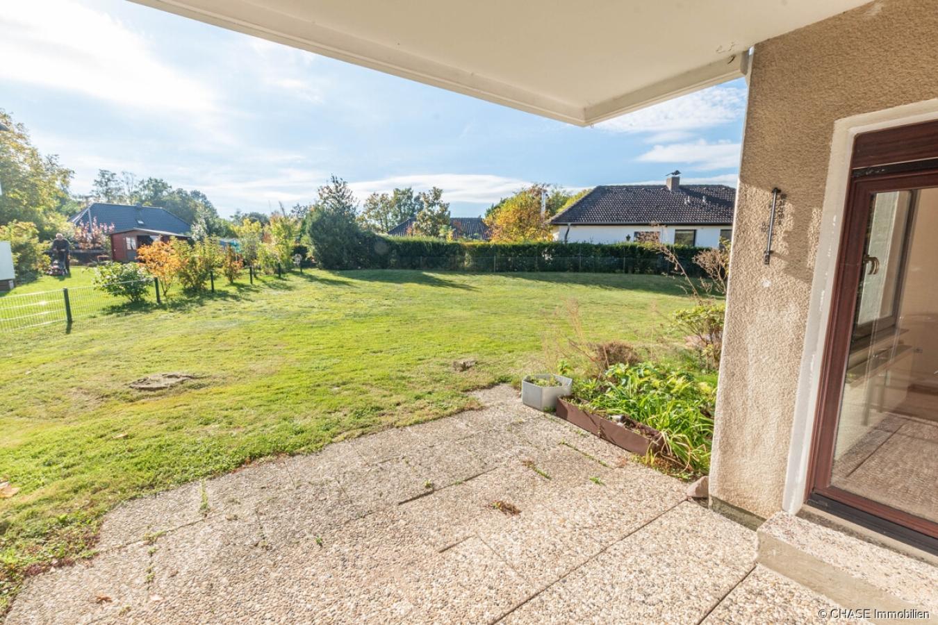 Terrasse mit Gartennutzung