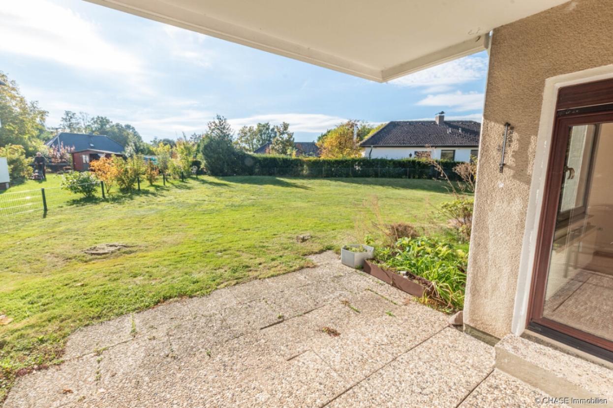 Terrasse mit Gartennutzung