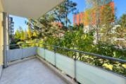 überdachter Balkon