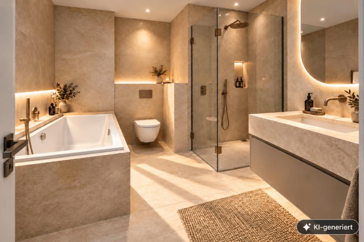 Spa-Badezimmer UG