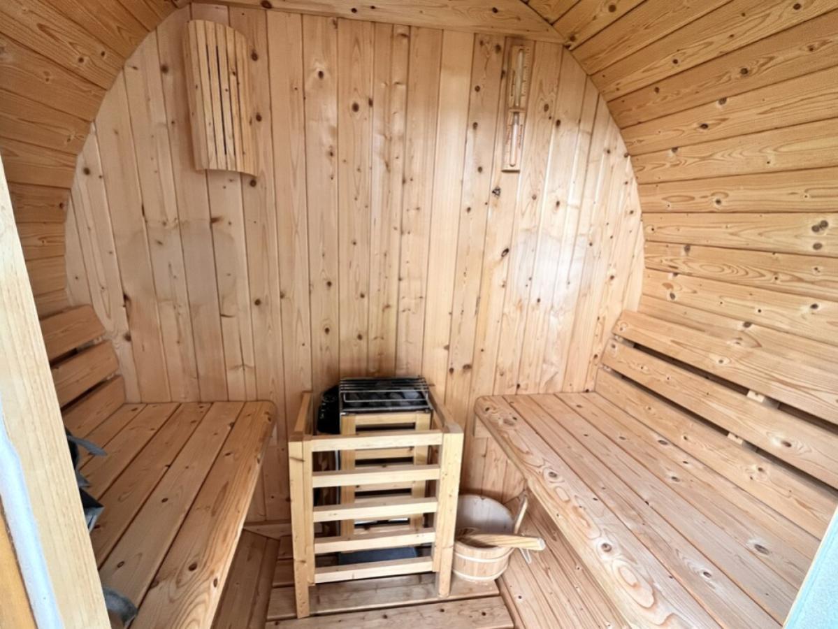 ... eigene Sauna
