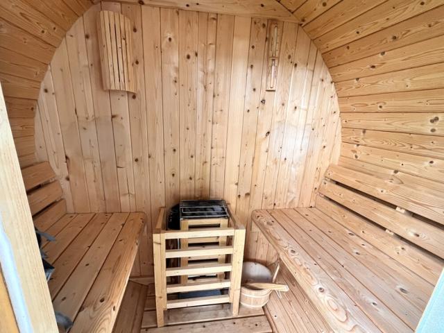 ... eigene Sauna