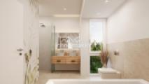 Helles Bad mit Wanne & Dusche