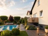 Garten mit KI bearbeitet