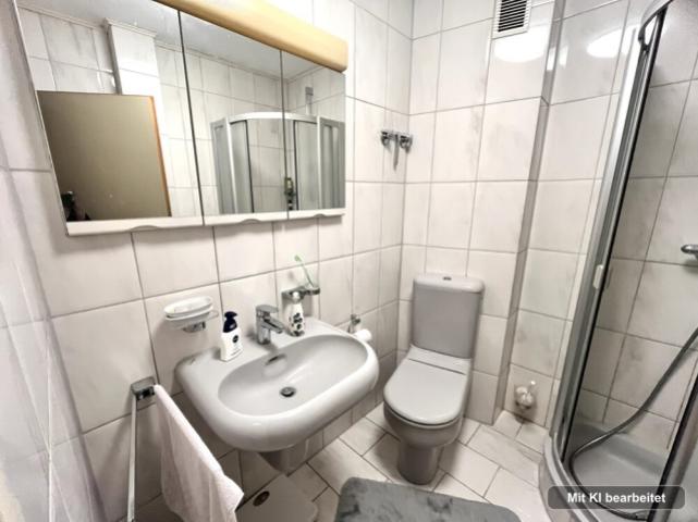 Gäste-WC mit Dusche