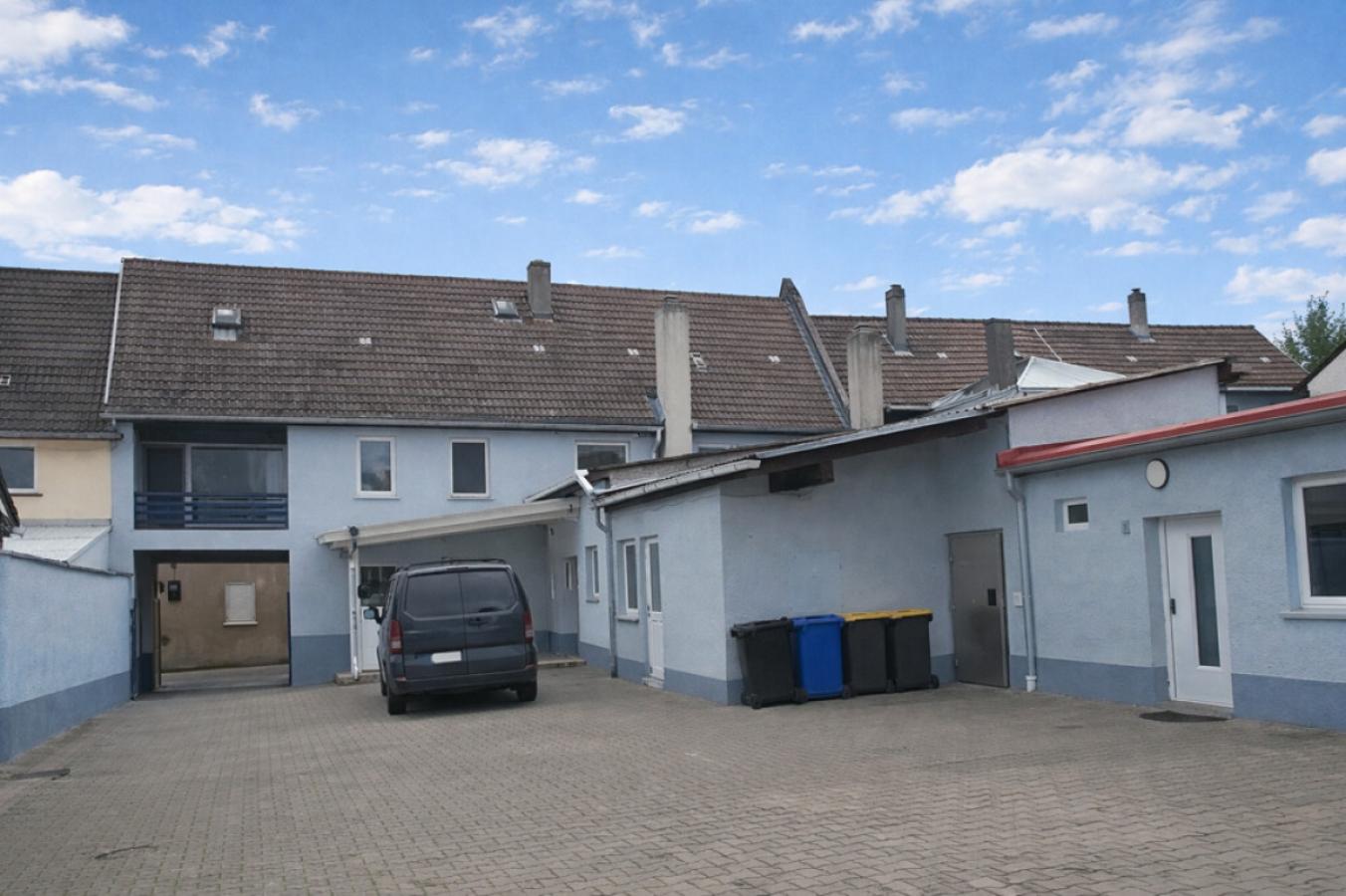 Blick aus dem Hof