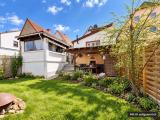 Die Rückseite des Hauses
