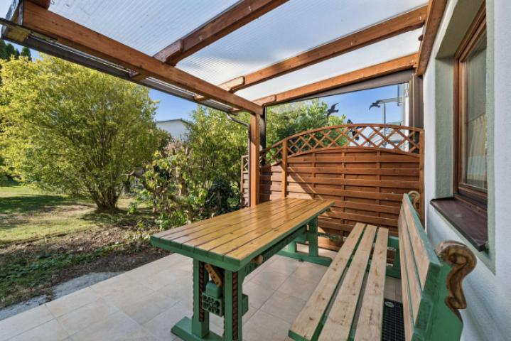 Überdachte Terrasse