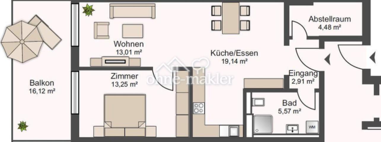 Grundriss Wohnung