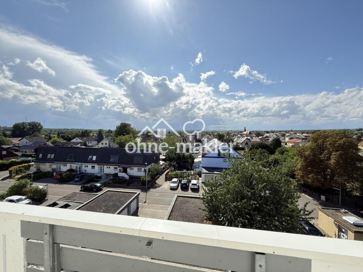 Ausblick vom Balkon