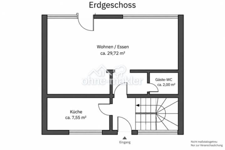 Grundriss Erdgeschoss