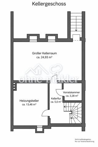 Grundriss Keller