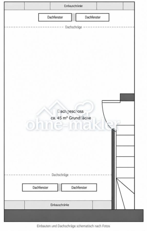 Grundriss Dachgeschoss
